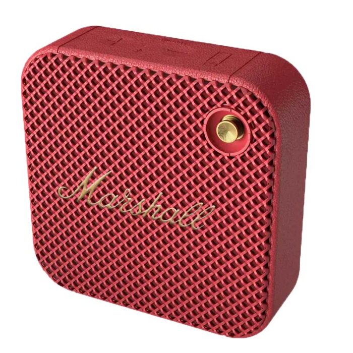 marshall wireless speaker red